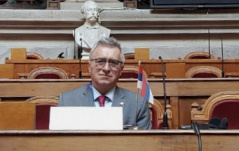 6. јун 2019. Члан сталне делегације у ИПУ др Милорад Мијатовић на Регионалном семинару о достизању циљева одрживог развоја у Лисабону